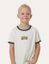 Ringers Western Kids  Dust N Ropes Kids Boys Ringer  T-Shirt - Off White