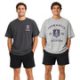 AFL Fremantle Dockers Washed Black 2 Pack Vintage Tee