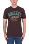 Bullzye Mens Floyd S/S Tee - Chocolate