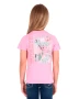 Bullzye Girls Willa S/S Tee - Flamingo Pink