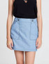 ON SALE Elwood Lacey Skirt - Denim Blue