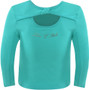 Thomas Cook Girls Toby Horse L/S Top - Aqua