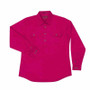 Just Country Jahna Work Shirt - Magenta