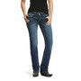 Ariat Women's Real Mid Rise Straight Jeans - Ivy Dresden