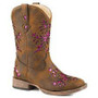 Roper Little Kids Lola Western Boot - Brown