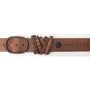 Roper Women's Belt 1.1/2" Genuine Leather - Brown Embossed