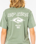 ON SALE Boy's Rip Curl Fadeout Essential Tee Washed Clover