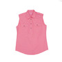 Just Country Kerry Sleeveless Work Shirt Rose