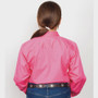 Just Country Girls Kenzie Work Shirt -Hot Pink