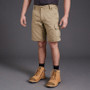 King Gee Mens Work Cool 2 Shorts - Khaki