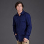 King Gee Work Cool 2 L/S Shirt - Navy