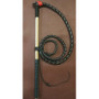Martin Outback 4ft Black Stock Whip with Nylon Falls
