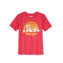 Wrangler Boys Western  Logo Tee  - Red Heather