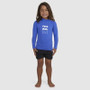 ON SALE  Billabong Boys Groms Union L/S Rash Vest   - Cobalt