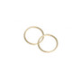 22ct Gold Pl MED.PLAIN 14mm SLEEP 864