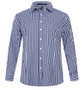 Pilbara Collection Women's Check L/S Shirt Navy-White Check