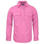 Pilbara Women's Closed Front L/S Shirt - Blush