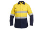 King Gee Workcool 2 HI-VIS Reflective Two LS Workshirt