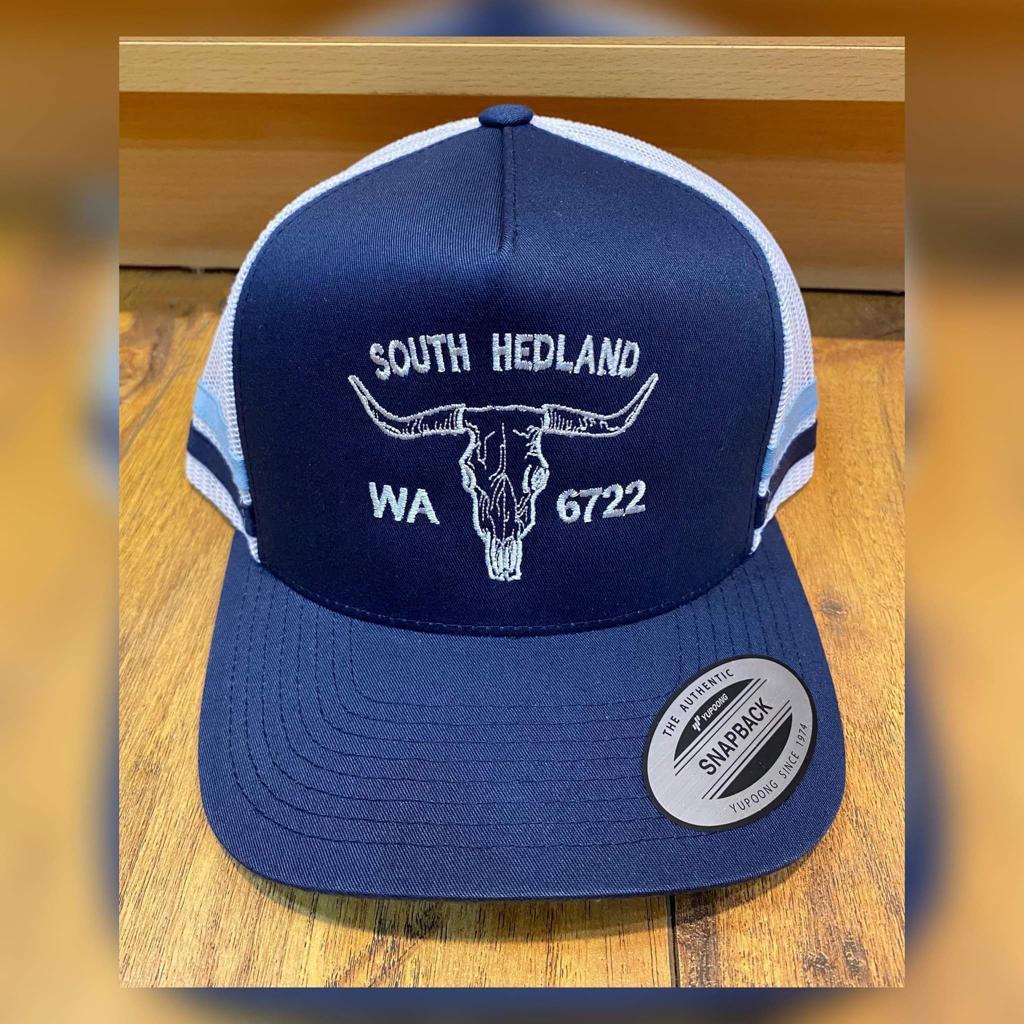 Bull Horns Logo Cap w/ Postcode - Kimberley Country Department Store