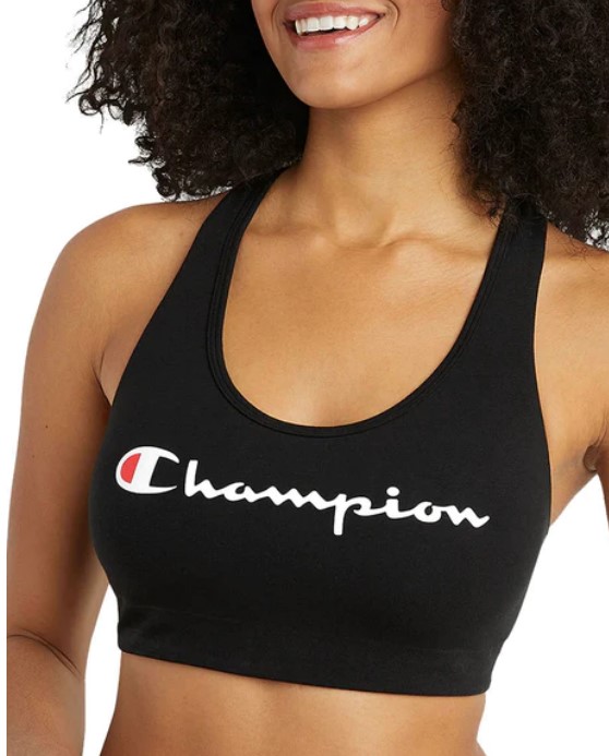 ON SALE Champion Women's Sport Bra Comfort Heather Grey