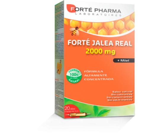 Forte pharma jalea real 2000 20 ampollas