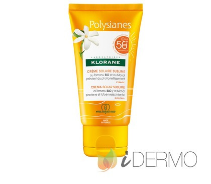 Polysianes cr solar sublime SPF 50+ rostro