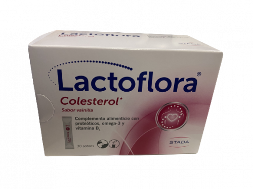 Lacto flora colesterol 30 sobres