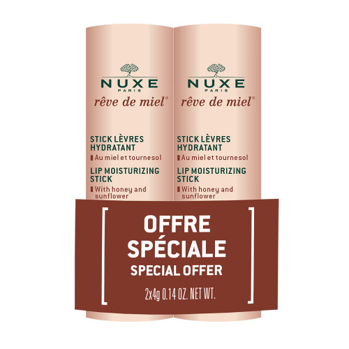 NUXE Reve de Miel Duplo Stick Levres 2 (4G)