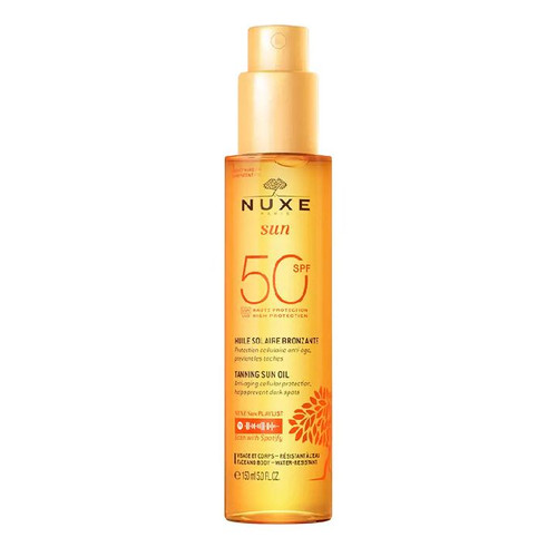 NUXE Sun Aceite Solar Bronceador SPF50 150ml