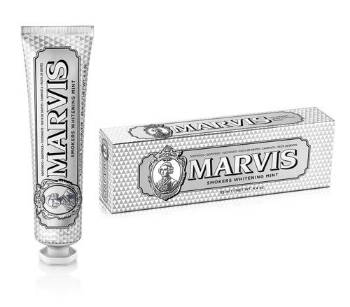 Marvis pasta de dientes smokers whitening mint 85 mL