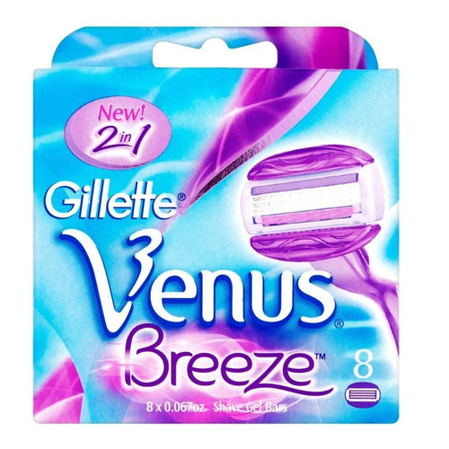 Gillette venus breeze recambio 4 unidades