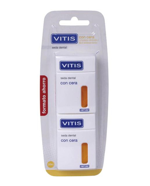 Duplo Seda Dental con Cera Vitis