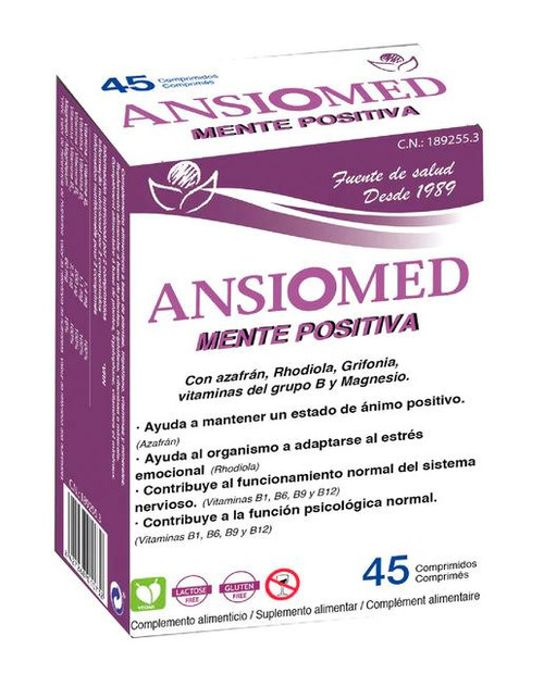 Ansiomed pharma OTC mente positiva