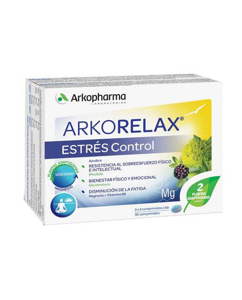 30 comprimidos arkorelax® estrés arkopharma