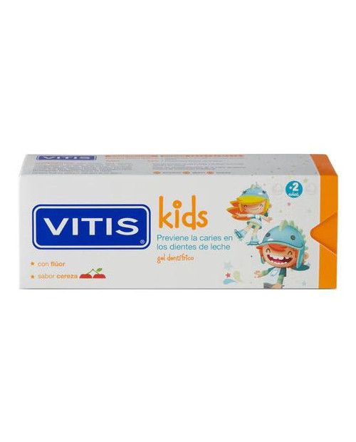 Gel dentífrico vitis kids