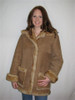 Sheepskin Coat Ladies 'Ms Kitty sheepskin coat' front