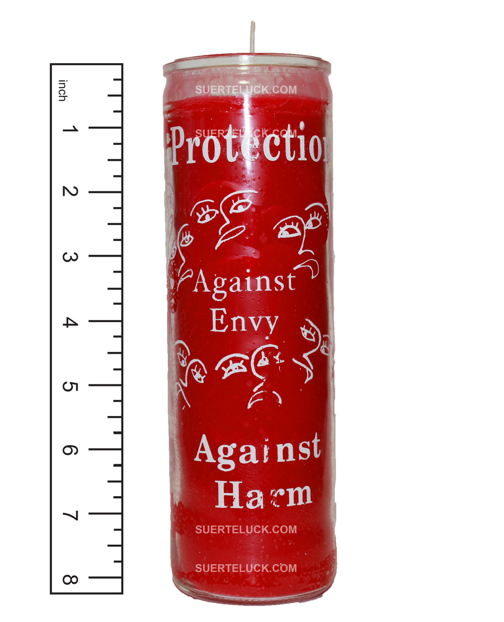 Spiritual Protection Candle Vela Espiritual Protección SUERTE·LUCK