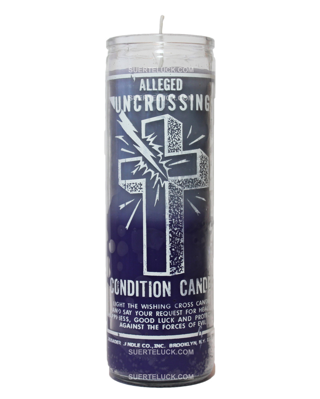 Spiritual Candle Uncrossing SUERTE·LUCK