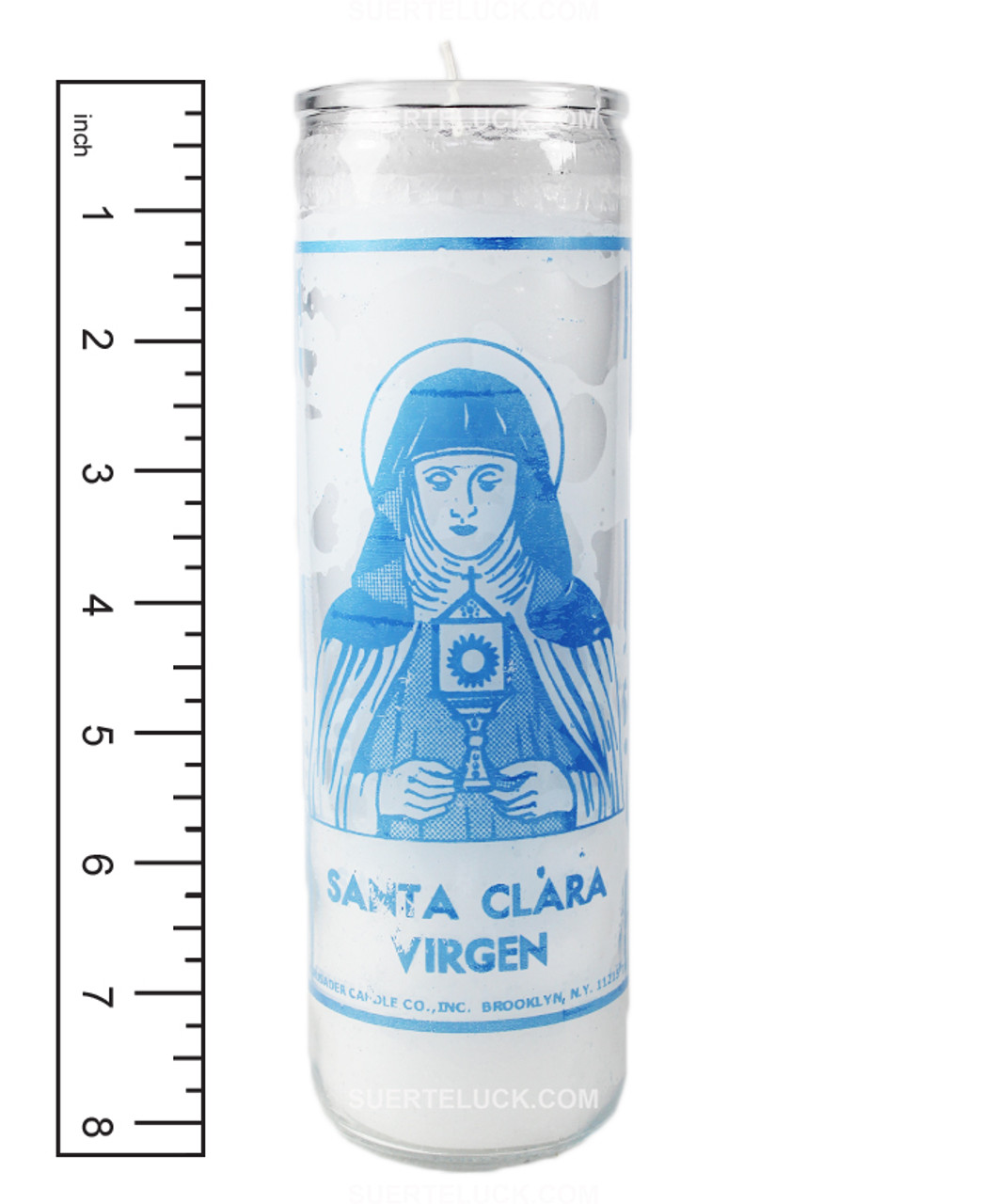 Santa Señorita Laura Prayer Candle