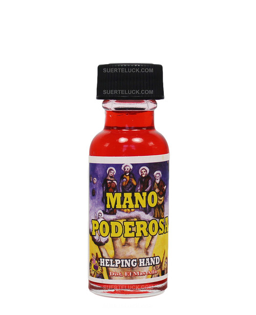 Aceite Espiritual Mano Poderosa
Helping hand 
0.5 ounces