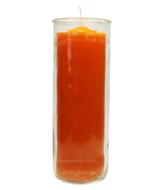 Orange Pull Out Candle 
7 Days 
Refill Candle Glass