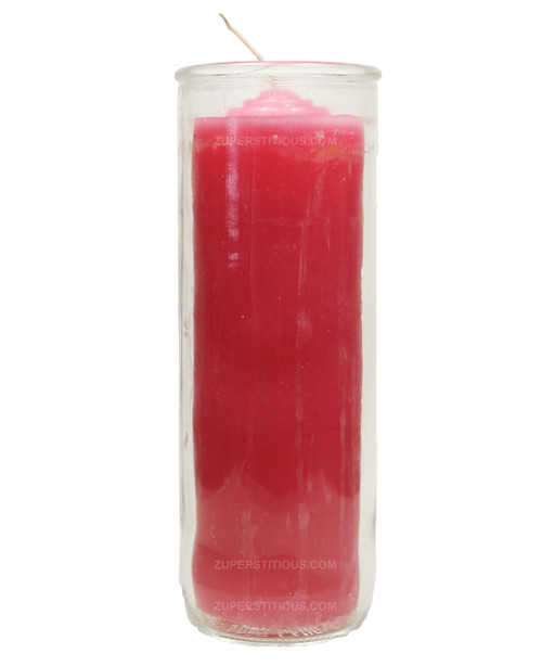 Pink Pull Out Candle 
7 Days
Refill Candle Glass