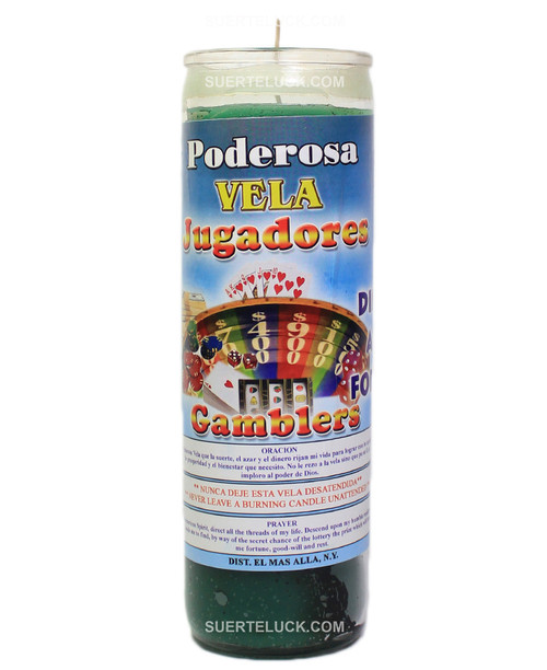 Gamblers Spiritual Candle 
Vela De Jugadores