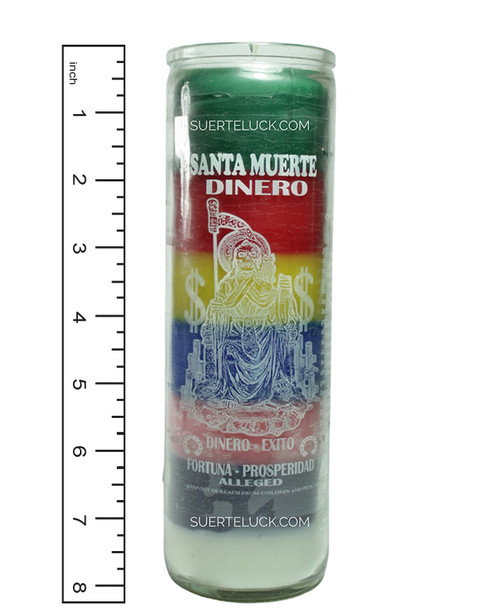7 Colors Santa Muerte Candle