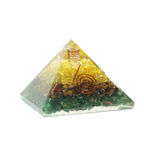 Orgonite Pyramid Longevity Wisdom - SUERTE·LUCK