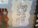 Signed Disney Nightmare Before Christmas Three Sketch Framed Storyboard Artwork (#2)