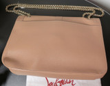 Christian Louboutin Natural Leather Large Sweet Charity Shoulder Bag