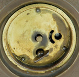 STUNNING / LARGE AMERICAN COMBINATION CLOCK & ELECTRIC LAMP ORNAMENT.