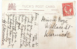 c1910 SUPERB EMBOSSED RAPHAEL TUCK & SONS CHRISTMAS XMAS POSTCARD.