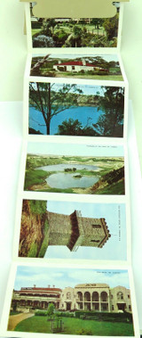 c1940s / 1950s COLOUR FOLDOUT UNUSED “VIEWS OF MT GAMBIER"